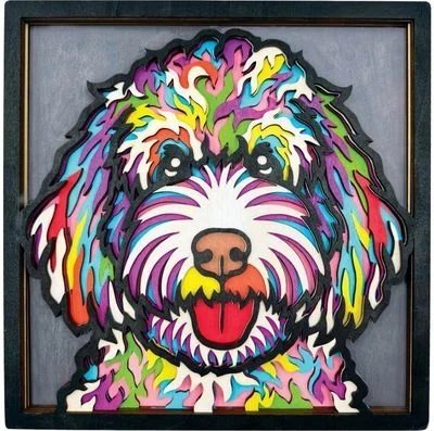 SPLAT PLANET 3D koka radošais komplekts Doodle Dog, SP48189 