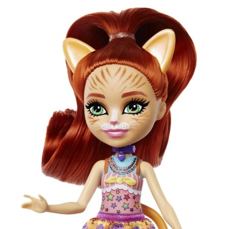 ENCHANTIMALS Tarla oranžais kaķis un lelle Kudlera, HHB91 HHB91