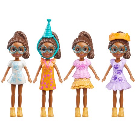 POLLY POCKET rotaļu komplekts ar dzimšanas dienas ballītes tematiku, JCC33 
