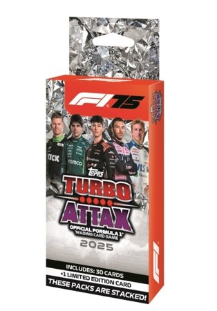 TOPPS kartītes Formula 1 2025 Turbo Attax Value Box, 076341 