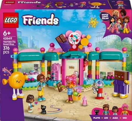 42649 LEGO® Friends Hārtleikas pilsētas saldumu veikals 