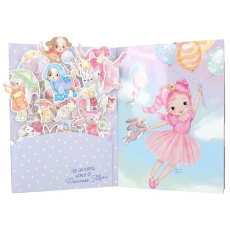 PRINCESS MIMI uzlīmju grāmata Puffy Stickers, 12491 