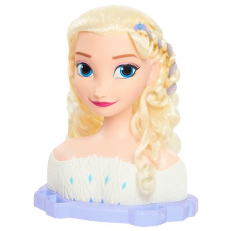 JUST PLAY DISNEY Frozen 2 Elsa matu veidošanas galva Elsa, 32796 