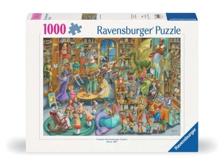 RAVENSBURGER puzle Fantasy library, 1000 pcs, 12000489 