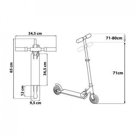 SEVEN POLSKA skrejritenis ar 2 riteņiem Avengers, 9947 9947