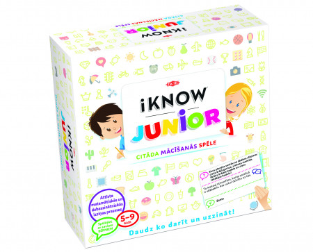 TACTIC spēle iKNOW Junior LV, 45479 45479