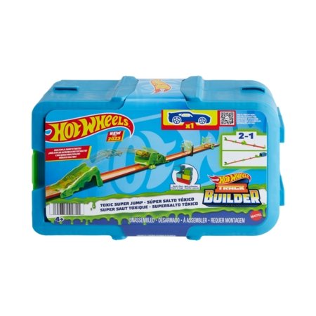 HOT WHEELS Track Builder toksiskais lēciens trase, HKX47 HKX47