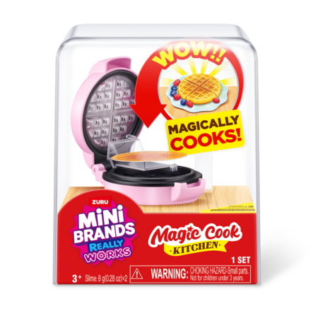 MINI BRANDS miniatūru komplekts Magic Cook Kitchen, 1. sērija, sortiments., 77789UQ1 