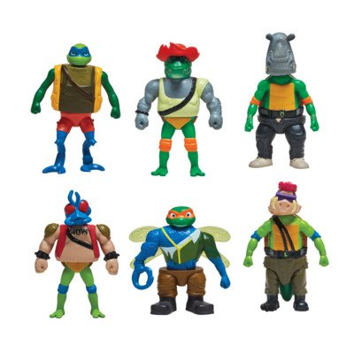TMNT rotaļu komplekts ar 6 figūriņām Mutation Station, 84386 