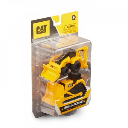 CAT  brīvriteņu transportlīdzeklis Little Machines, 2-pack dažādi, 82149 82149