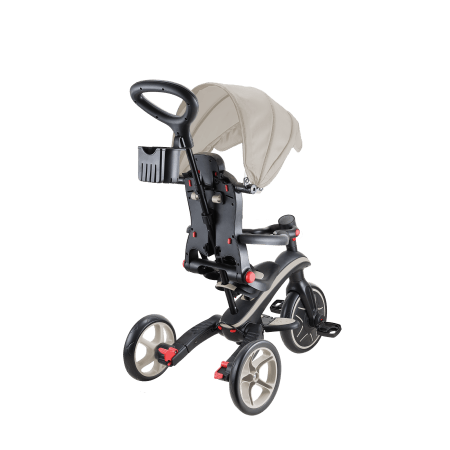 GLOBBER skrejritenis Explorer Trike 4in1, taupe, 732-466 