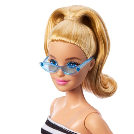 BARBIE Fashionistas lelle melnbaltā topiņā, HRH11 