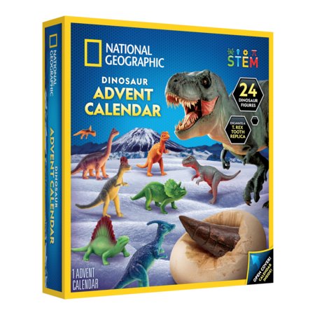 NATIONAL GEOGRAPHIC adventes kalendārs Dinosaur, RTDINOADVENT 