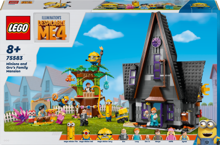 75583 LEGO® Despicable Me Minionu un Grū ģimenes savrupmāja 