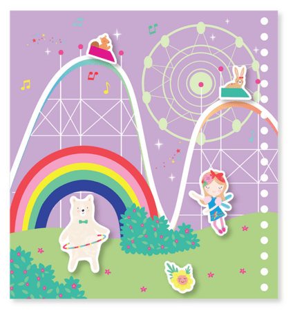 FLOSS AND ROCK Maģisks spēļu komplekts, Varavīksnes feja, 48P6023 