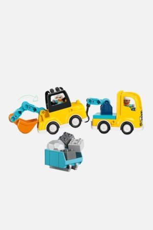 10475 LEGO® DUPLO® Town “Trīs vienā” Celtnieku transportlīdzekļi 