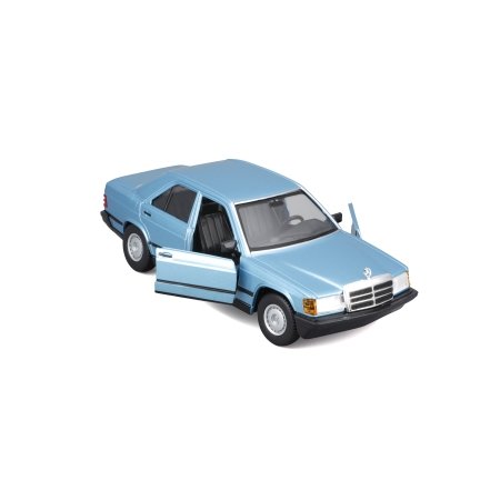 BBURAGO 1:24 Automašīnas modelis 1987 Mersedes - Benz 190E 2.6, 18-21103 BU 