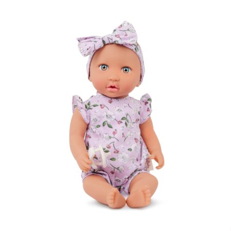 LULLABABY lelle ar ziedu raksta kleitiņu, LBY7303Z 