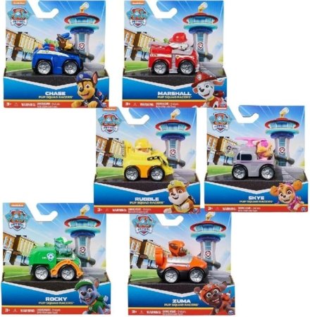 PAW PATROL transportlīdzeklis Pup Squad Racer Core, sortiments., 6070433 