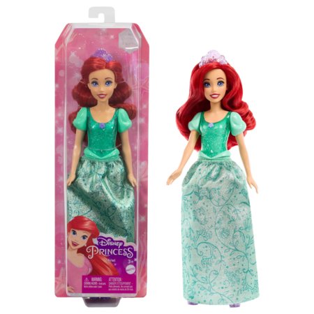 DISNEY PRINCESS lelle  - Ariel Ariela no The Little Mermaid, Mazā Nāriņa, HLW10 HLW10