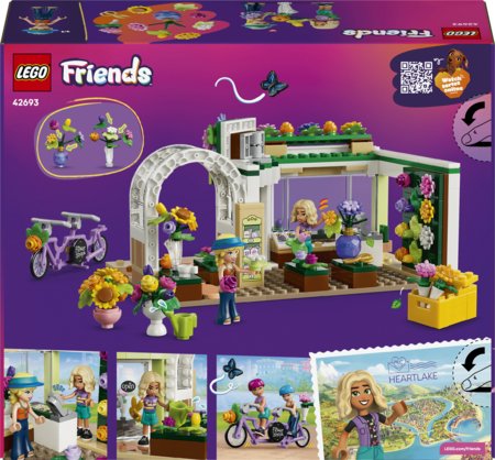 42693 LEGO® Friends Radošais ziedu veikals 