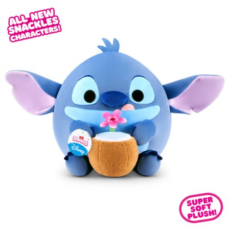 SNACKLES Disney mīkstā rotaļlieta, asort., 77704 