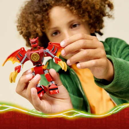 71851 LEGO® NINJAGO® Kai Pūķa robota kaujas paka 