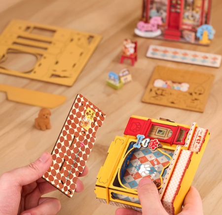 ROLIFE koka konstruktors Rotaļlietu veikals, DS044 