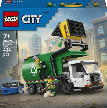 60495 LEGO® City Atkritumu šķirošanas auto 
