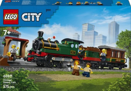 60511 LEGO® City Retro tvaika vilciens 
