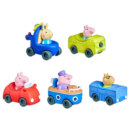 PEPA PIG transportlīdzeklis ar figūru Mini Buggies, dažādi, F25145L0 F25145L0