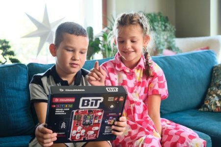 CIRCUITMESS Wacky Robot izglītojošs STEM komplekts BIT, CM-SA-BIT 
