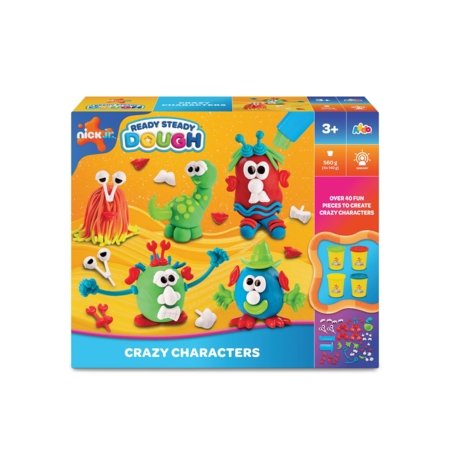 NICK JR. Ready Steady Dough jautro tēlu plastilīna komplekts, 318-13177 