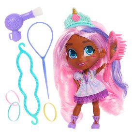HAIRDORABLES kolekcionējama lelle - pārsteigums ar aksesuāriem, sērija 6, 23965 23965