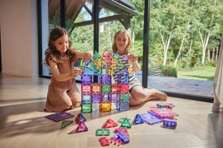 CLEVERCLIXX magnētiskais konstruktors Inventive Pack Intense, 110 gab. + 15 flīzes, CC-1005 