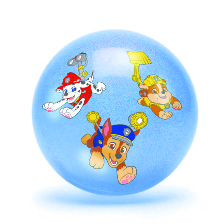 JOHN Paw Patrol vinila, spīdīga bumba, 150 mm, 53067CN   