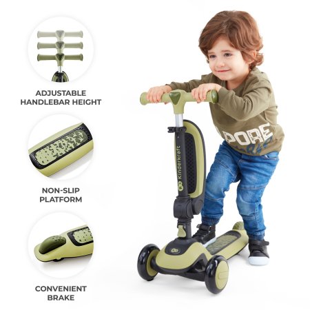KINDERKRAFT skrejritenis HALLEY, grassland green, KRHALL00GRE0000 