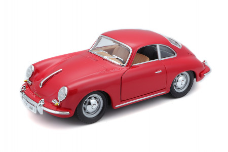BBURAGO automašīna 1/24 Porsche 356B Coupe 1961, 18-22079 18-22079