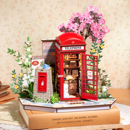 ROLIFE koka konstruktors Ziedu grāmatu kiosks, TGS05 