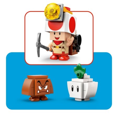 72040 LEGO® Super Mario Captain Toad nometne 