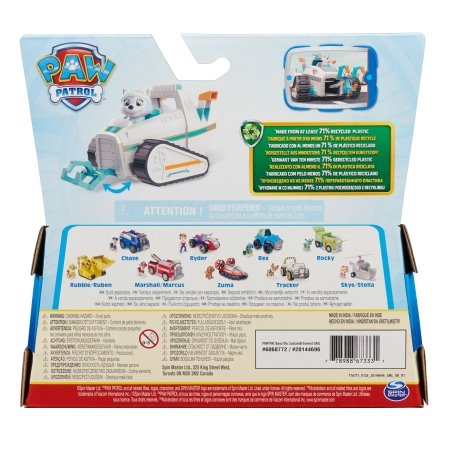 PAW PATROL transportlīdzeklis Basic Sustainable Everest, 6068772 