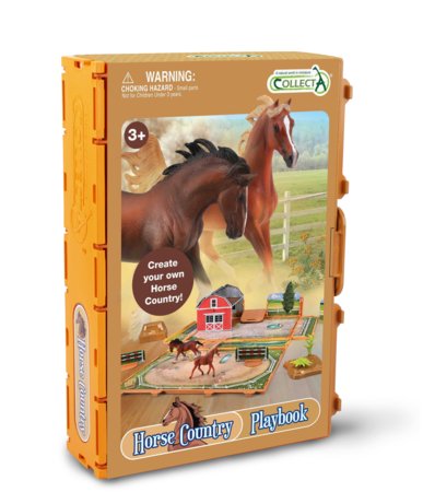 COLLECTA zirgu staļļa rotaļu komplekts, A1217 