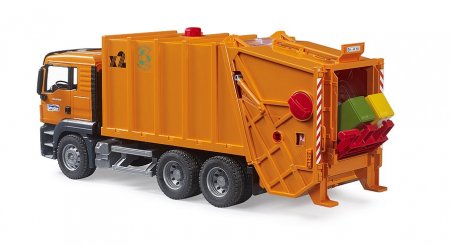 BRUDER 1:16 MAN TGS atkritumu vedējs, 03760 03760