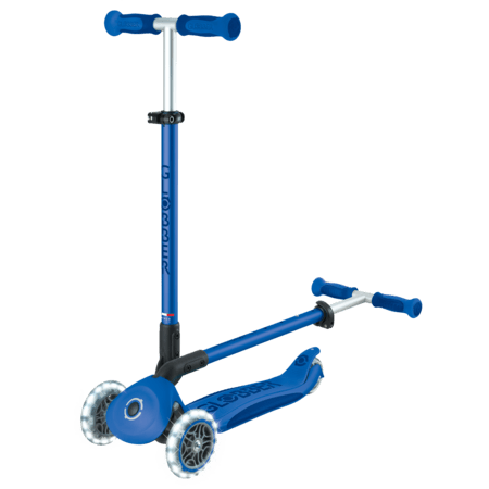 GLOBBER skrejritenis Go Up Deluxe Lights, tumši zils, 748-600 