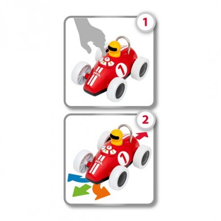BRIO elektroniskā rotaļlieta Play & Learn Action Racer, 30234 30234