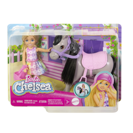 BARBIE Čelsija ar poniju, HTK29 