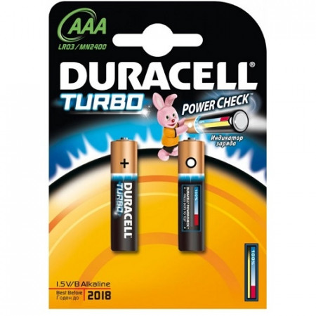 DURACELL akumulators Turbo AAA, 2 pc., DURM050 