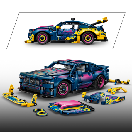 42236 LEGO® Technic Pielāgotas garāžas Ford Mustang GT auto 