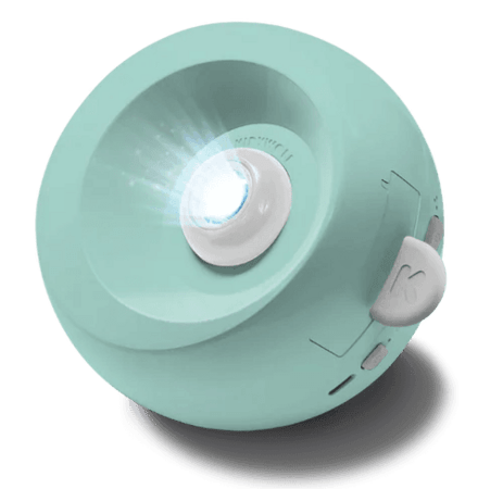 KIDYWOLF projektors Galaxy, piparmētru krāsā, KIDYSTAR-GR 