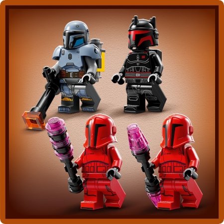 75386 LEGO® Star Wars™ Mandalorian Paz Vizsla™ un Moff Gideon™ kauja 